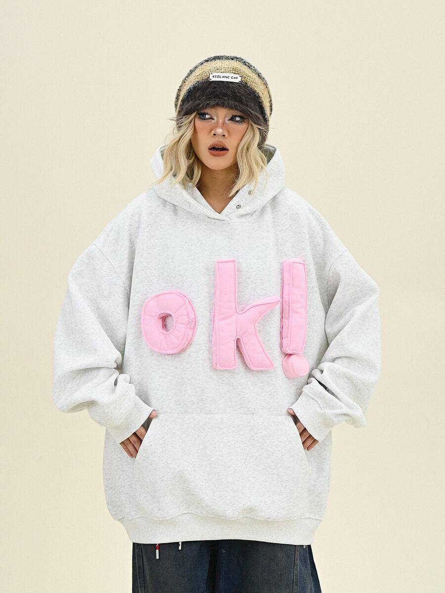 今季も大流行 キュート ファッション カジュアル レイヤード風 パーカーE-10125