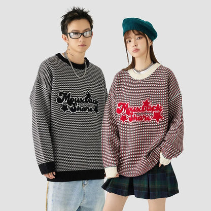 スウィート ファッション感満々 切り替え 3色選択 男女兼用 スウェットE-12539