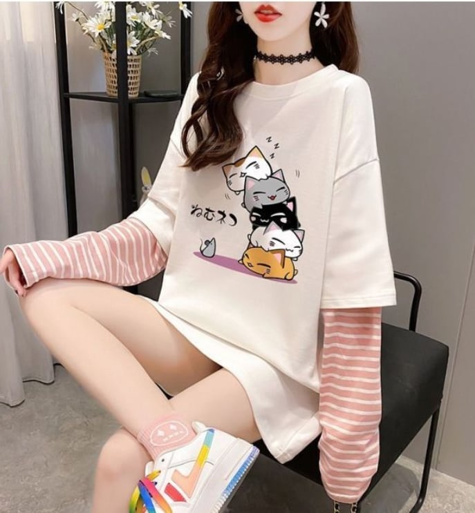 今季マストバイ  カジュアル ファッション スウィートTシャツ<ins-6507>