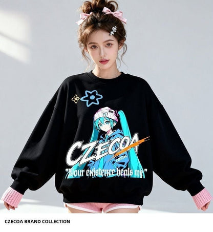 スウィート 大人可愛い アバンギャルド  早い者勝ち カジュアル スウェットE-12288