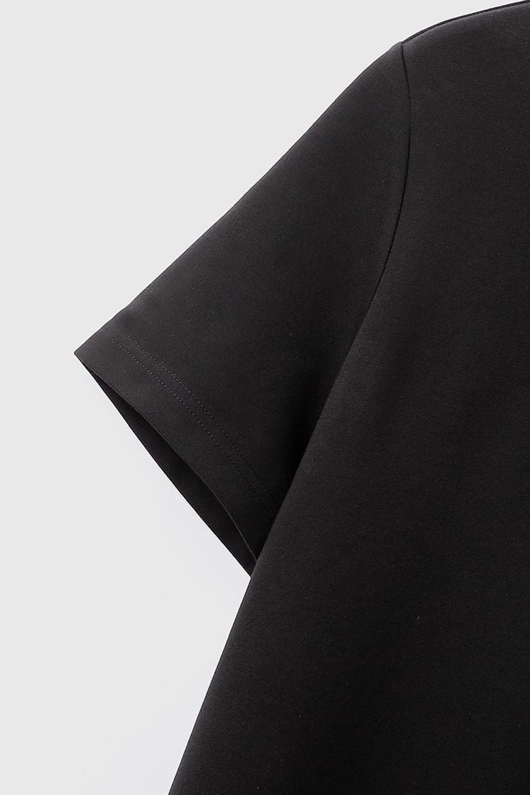 超人気 定番シンプル カジュアルエレガント ワンピース<ins-6603>