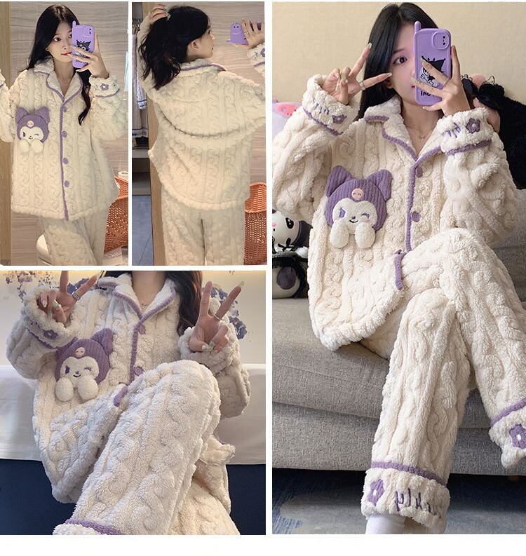 話題沸騰中 トレンドアイテム 存在感抜群 肌触り抜群 5種選択 サンゴフリース パジャマ E-9778