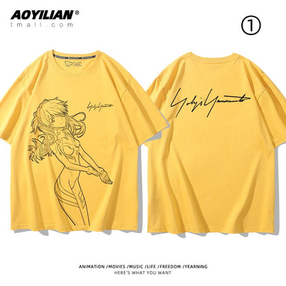 売り切れ必至　着回し力抜群　おすすめ プリントロゴ 半袖 Tシャツ-A2531