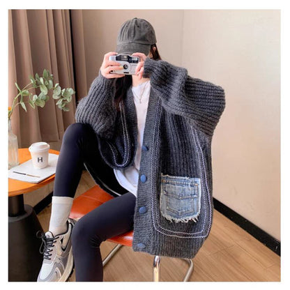 好感度UP 目を奪われる 流行新作 個性的なデザイン 2色選択 ニットトップスE-9721