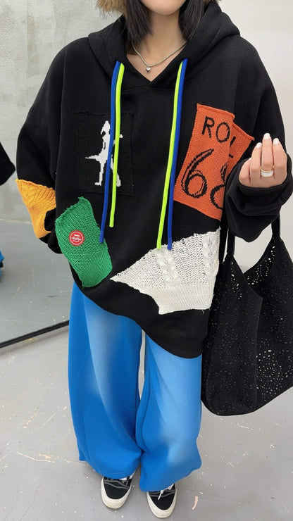 着回し力抜群 アバンギャルド ファッション カジュアル   2色 スウェット E-12211