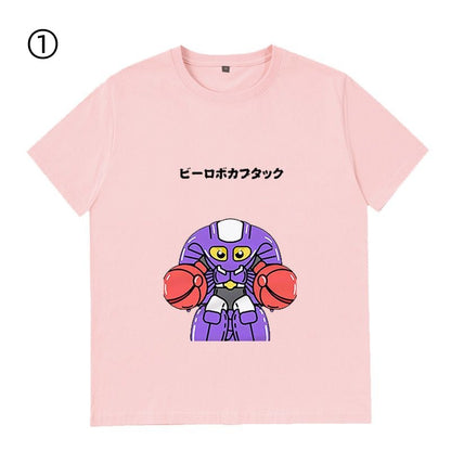 絶対欲しい　着回し力抜群　おすすめ プリントロゴ 半袖 Tシャツ-A2488