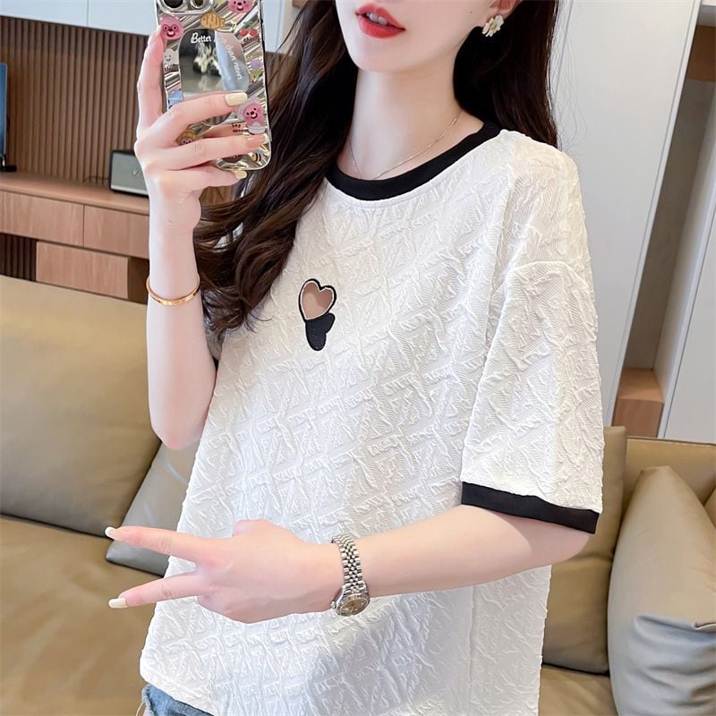 売り切れ必至 カジュアル ファッション 全3色 半袖Tシャツ<ins-8507>