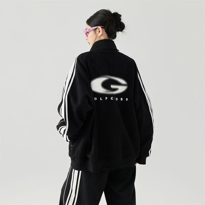 超人気商品 カジュアル 上下セット  ペアコーデ スポーツウェア 3色展開 ジャージ E-12630