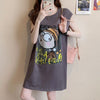 真夏も快適 着心地良い ファッション感満々 プリント全4色 ノースリーブ Tシャツ カットソーE-9161