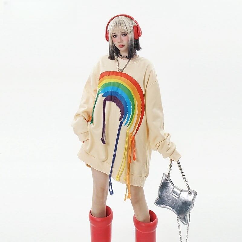 絶対流行 アバンギャルド 個性派 上質 スウェットE-6460