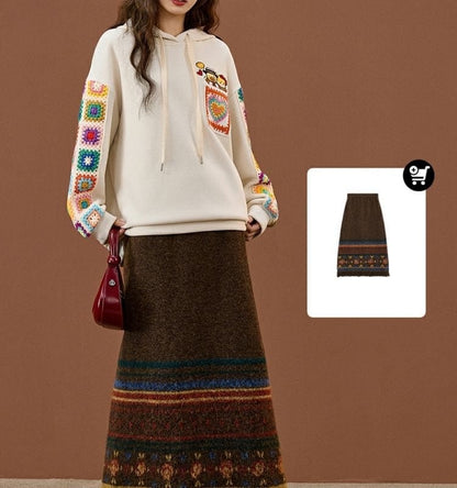 おすすめ 美人度アップ 個性的なデザイン トレンドアイテム  パーカー E-12300