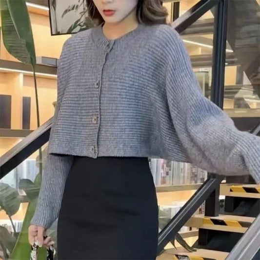 今季マストバイ 気質アップ 定番シンプル 8色選択 ニットトップスE-9607