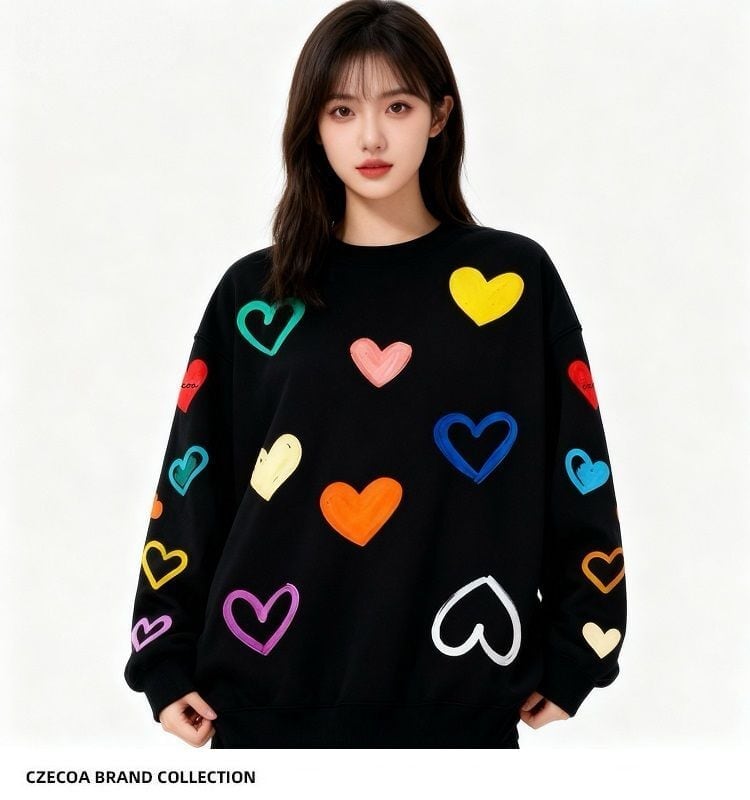 ファッション  大人可愛い アバンギャルド  早い者勝ち カジュアル スウェットE-12289