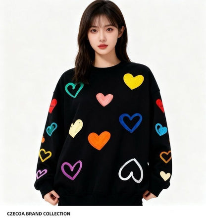 ファッション  大人可愛い アバンギャルド  早い者勝ち カジュアル スウェットE-12289