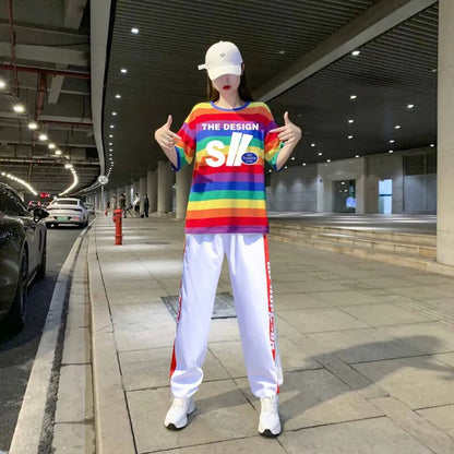 大活躍 4色選択 タイドファッション快適である スウェットE-10472