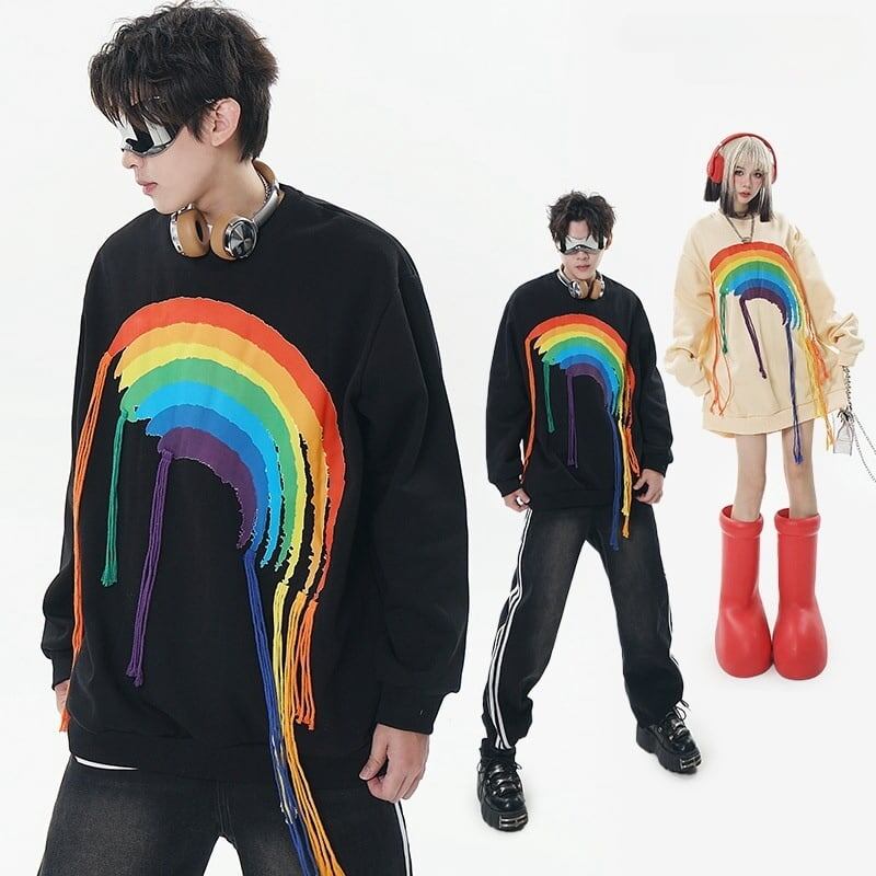 絶対流行 アバンギャルド 個性派 上質 スウェットE-6460