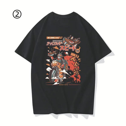 着回し力抜群　シンプル　おすすめ プリントロゴ 半袖 Tシャツ-A2655