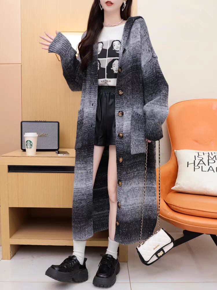 超人気 デニム オシャレデザイン プラスベルベット カーディガンE-10426