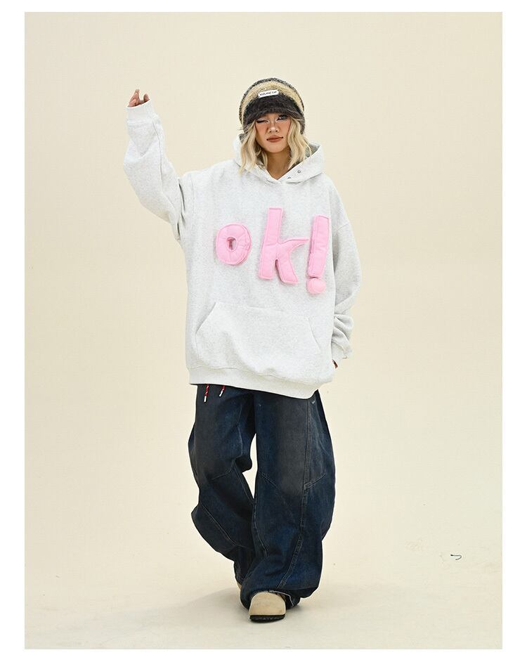 今季も大流行 キュート ファッション カジュアル レイヤード風 パーカーE-10125