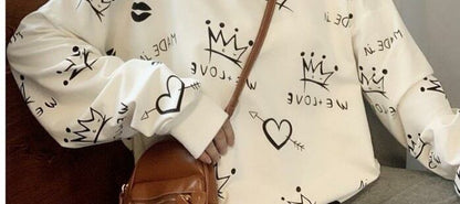 話題沸騰中 早い者勝ち 絶対流行 カジュアル 2色選択 スウェットE-10859