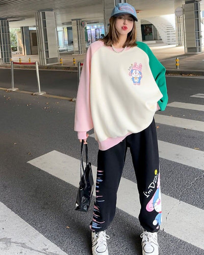 【裏起毛】 ファッション 超人気 個性派 スウェットE-5750