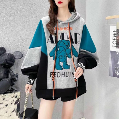 【裏起毛】 ファッション 超人気 個性派パーカーE-6370