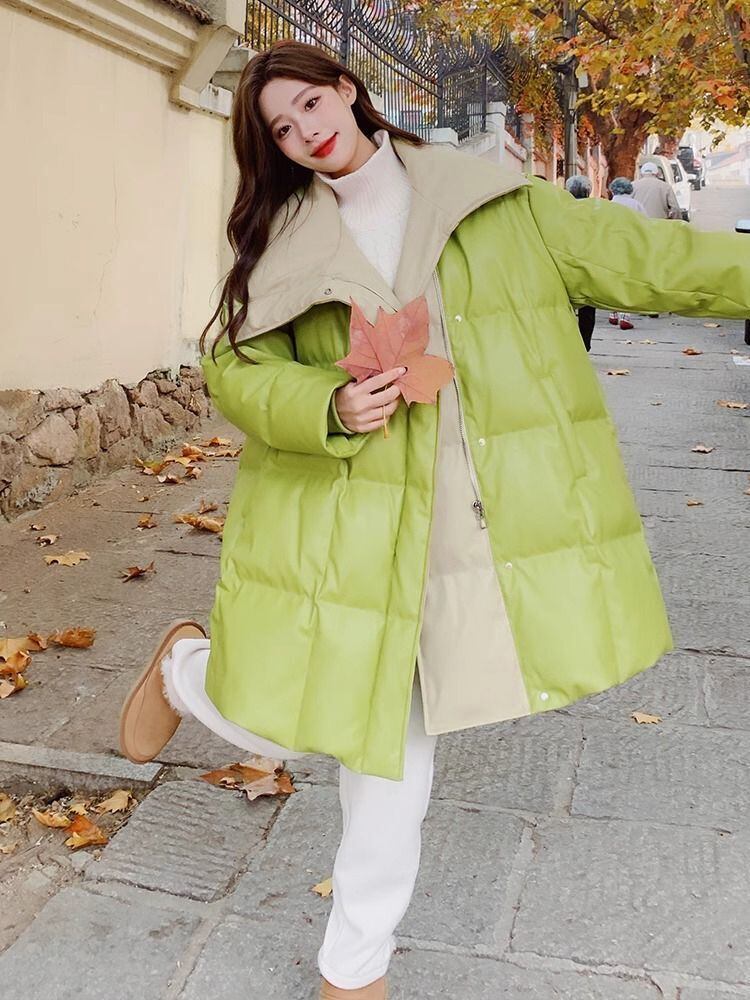 今季も大流行 スタイルアップ ファッション フード付きジッパーコート E-10318