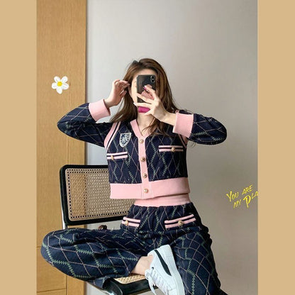 早い者勝ち おしゃれ度高め 好感度UP 着心地良い トップス+パンツセット E-10850