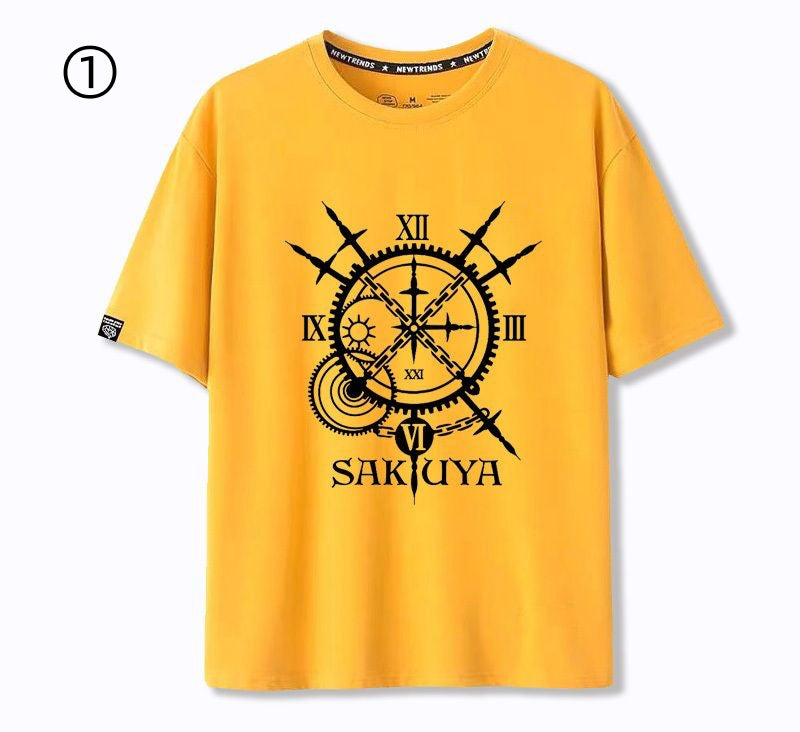 主役級　着回し力抜群　おすすめ プリントロゴ 半袖 Tシャツ-A2513