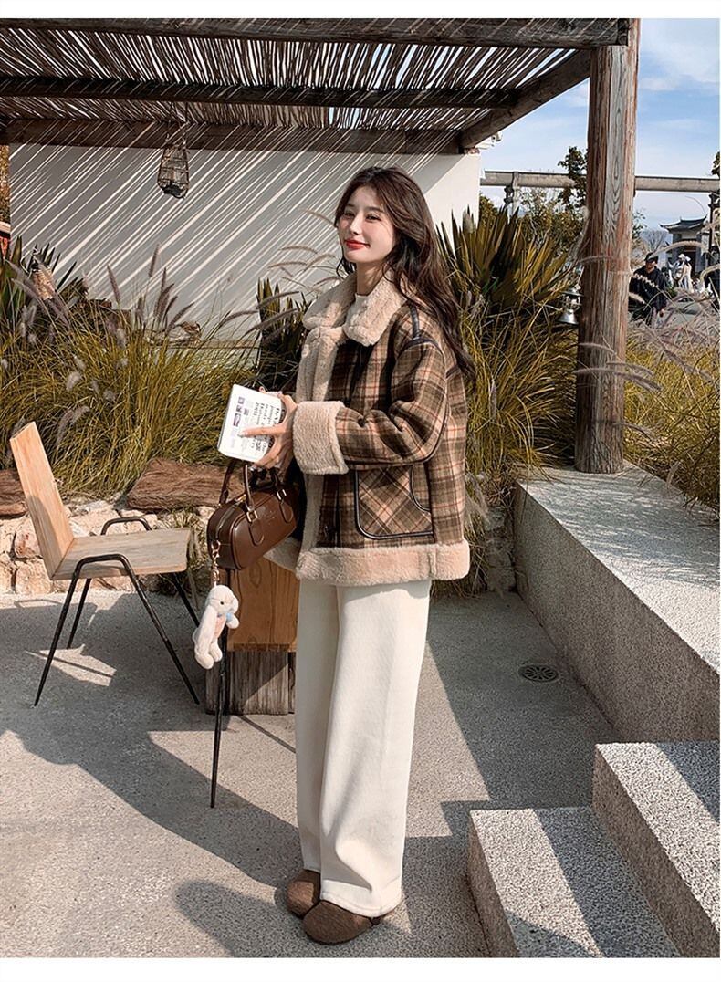 優しい雰囲気 海外トレンド上質 ファッション 2色 ダウンジャケット E-10324