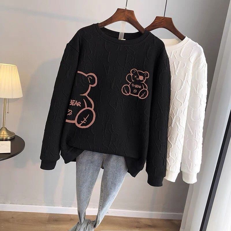 絶対流行  柔らかくて優しい印象  カジュアル   2色 スウェット  E-12229