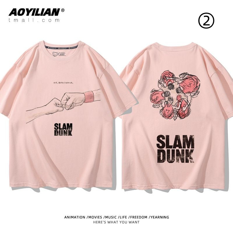 ファッション　着回し力抜群　おすすめ プリントロゴ 半袖 Tシャツ-A2534
