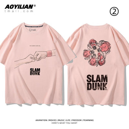 ファッション　着回し力抜群　おすすめ プリントロゴ 半袖 Tシャツ-A2534