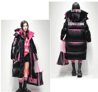 絶対流行 海外トレンド上質 ファッション 男女兼用 ダウンジャケット E-10266