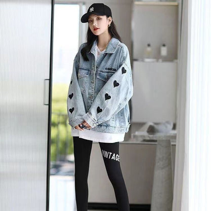 話題沸騰中 ファッション感満々 気質アップ デニム ジャケット E-9441