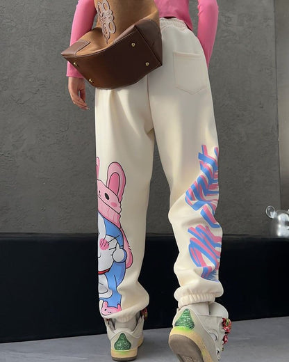 超人気 個性派 ファッション スポーツパンツ E-5842