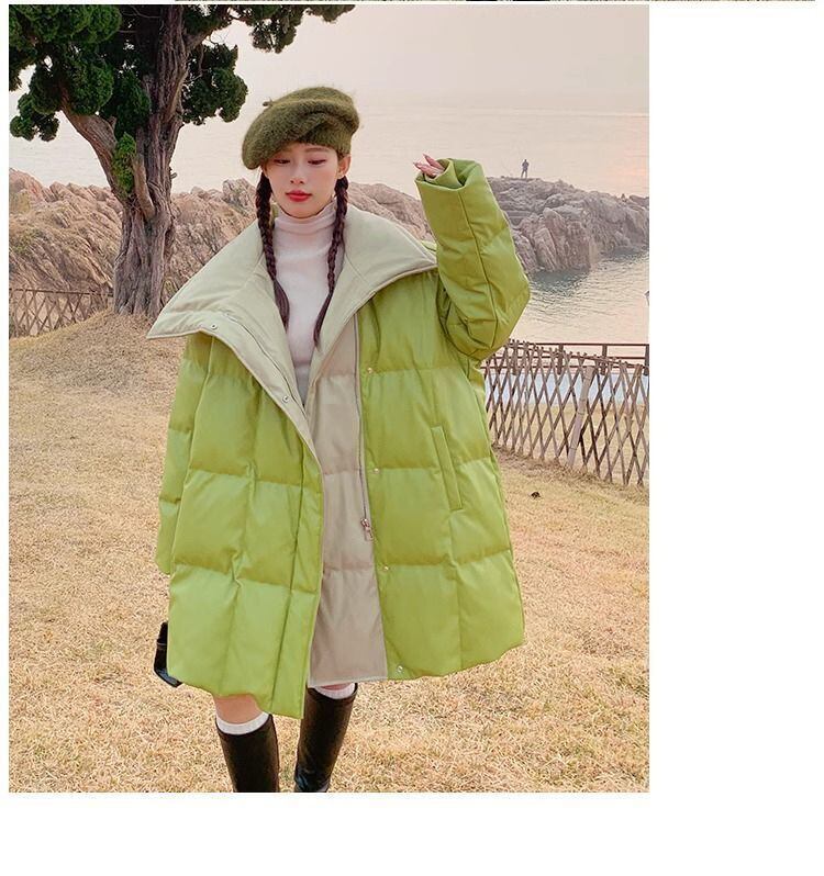 今季も大流行 スタイルアップ ファッション フード付きジッパーコート E-10318