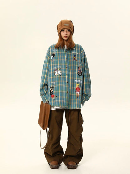 大活躍 個性派 ファッション シャツE-6520