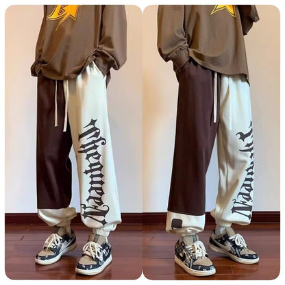 絶対欲しい 3色選択 ファッション感満々 ルーズストレートカジュアルパンツ E-10027