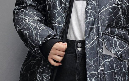 話題沸騰中 防寒 ファッション 暖かい ダウンジャケットE-5895