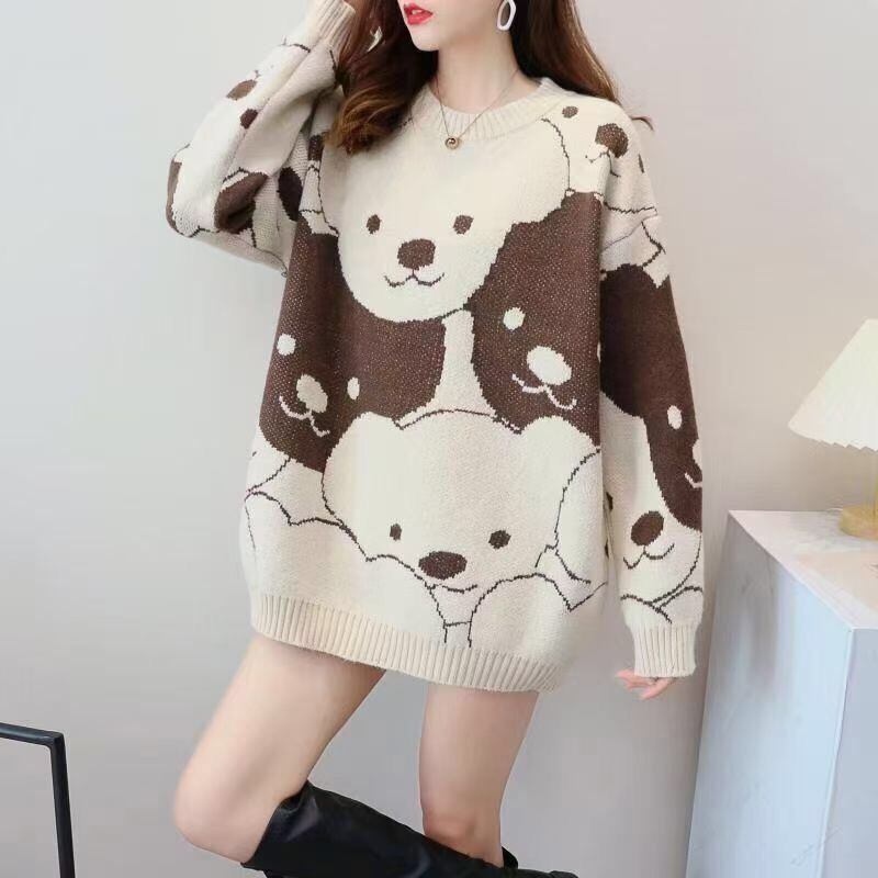 超人気 キュート ファッション 美人度アップ スウェットE-10087