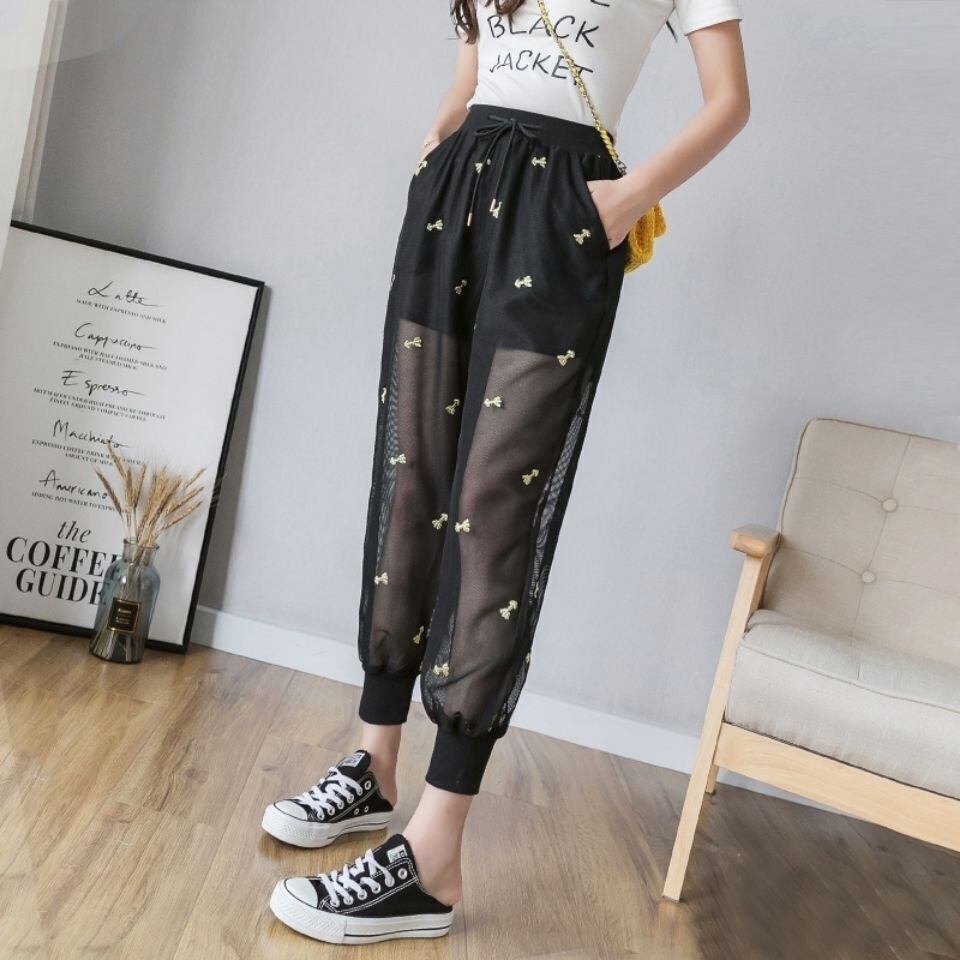 話題沸騰中 ファッション 大好評 カジュアル 日焼け止め パンツE-8765