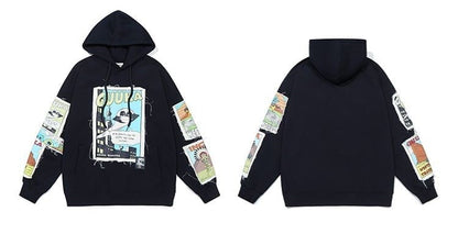 早い者勝ち キュート 個性派 長袖 スウェット パーカー トップスE-10068