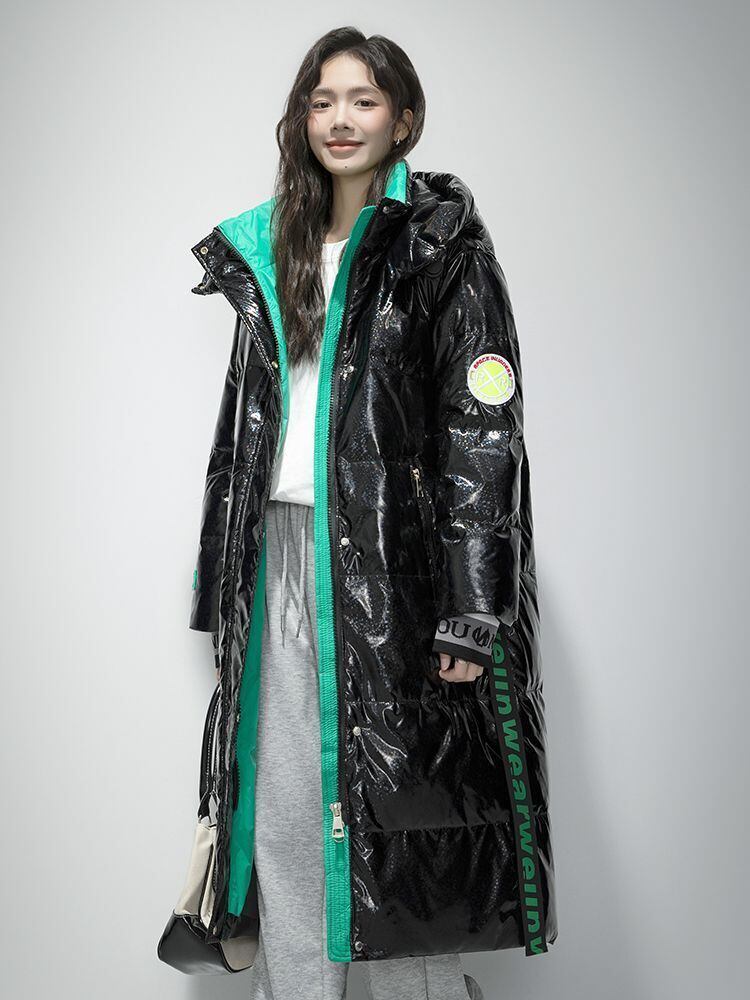 取り入れたい スタイルアップ ファッション フード付きジッパーコート E-10317