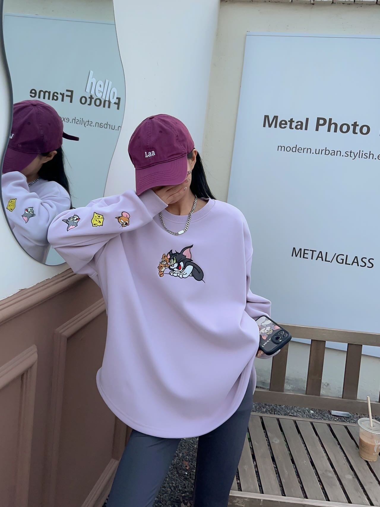 【裏起毛】早い者勝ち 上質 ファッション 刺繍 スウェットE-5815