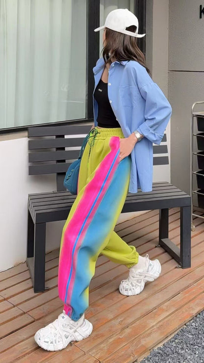 絶対欲しい プラスベルベット カジュアル 4色選択 パンツE-10727