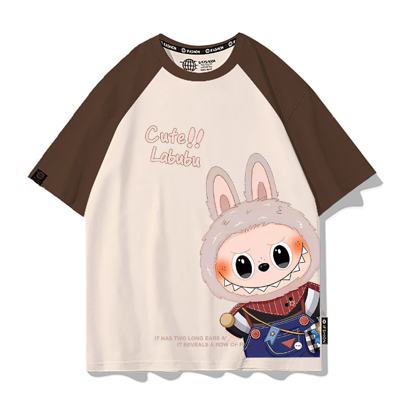キュート 売れ筋   おすすめ プリントロゴ 半袖 Tシャツ-A2597