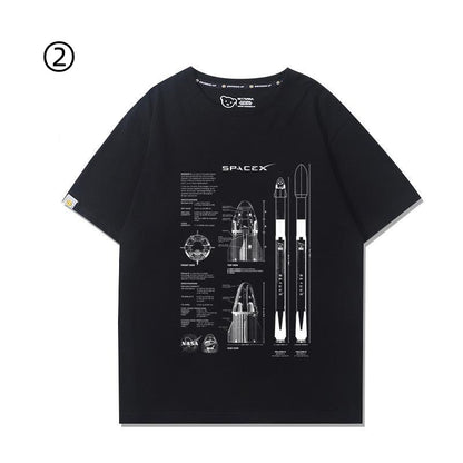 早い者勝ち おすすめ プリントロゴ　半袖 Tシャツ-A2371