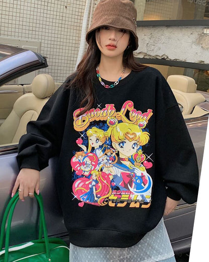 絶対欲しい 大人可愛い おしゃれ度高め 着心地良い カジュアル 4色選択 スウェットE-9341