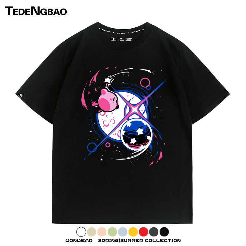 スウィート 売れ筋   おすすめ プリントロゴ 半袖 Tシャツ-A2616